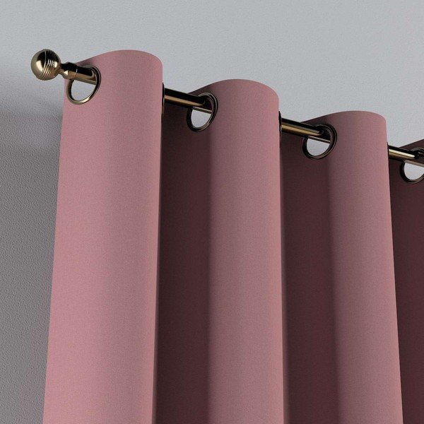 Rozā aizkars 260x130 cm Cotton Story – Yellow Tipi-image-3