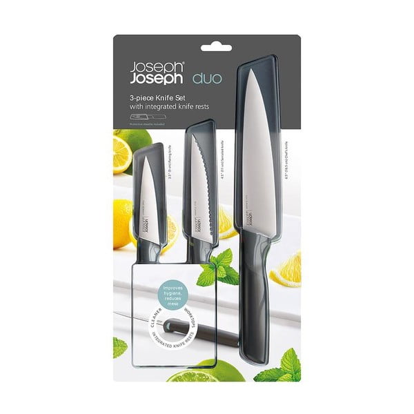 Nažu komplekts ar vāciņiem un nerūsējošā tērauda asmeni (3 gab.) Elevate – Joseph Joseph-image-4