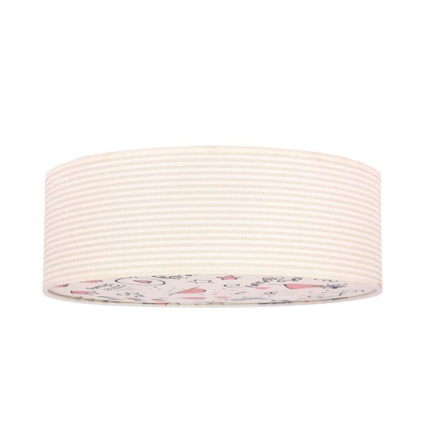 Bērnu griestu lampa ar auduma abažūru ø 38 cm Kiddy – Candellux Lighting