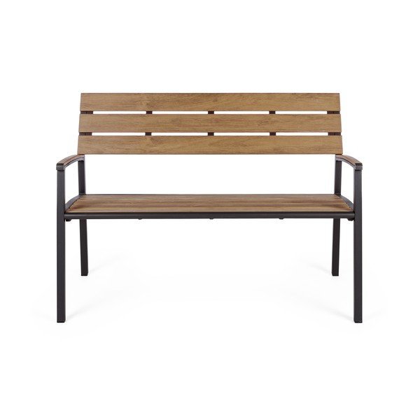 Dabīga toņa metāla dārza sols Isak – Bizzotto