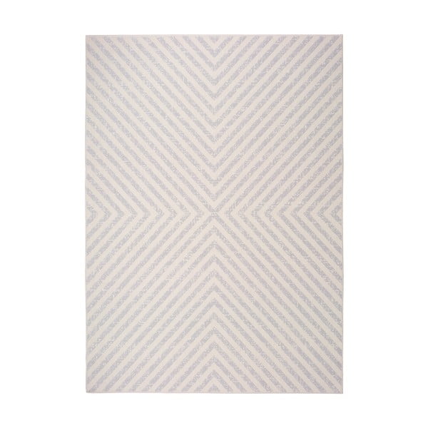 Krēmīgi balts āra paklājs Universal Cannes Hypnotic, 150 x 80 cm