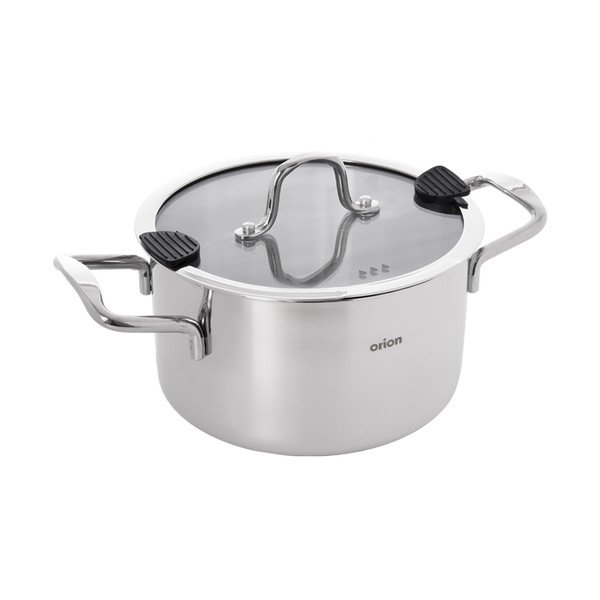 Nerūsējošā tērauda katls ar vāku 4,3 l Venice – Orion