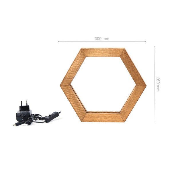 Koka galda lampa Honeybee-image-2