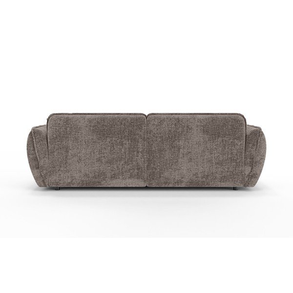 Pelēkbrūns stūra dīvāns no šenila auduma (ar labo stūri/ar zvilni) Nelia – Ropez-image-4