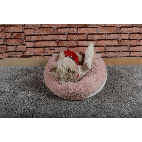 Rozā plīša gulta – Lydia&Co-image-2