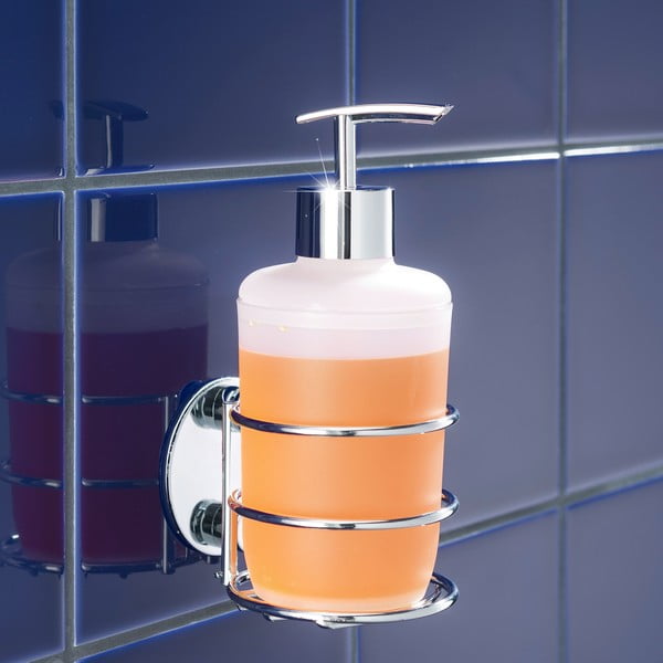 Pašturošs šķidro ziepju turētājs Wenko Turbo-Loc, slodze līdz 40 kg-image-1