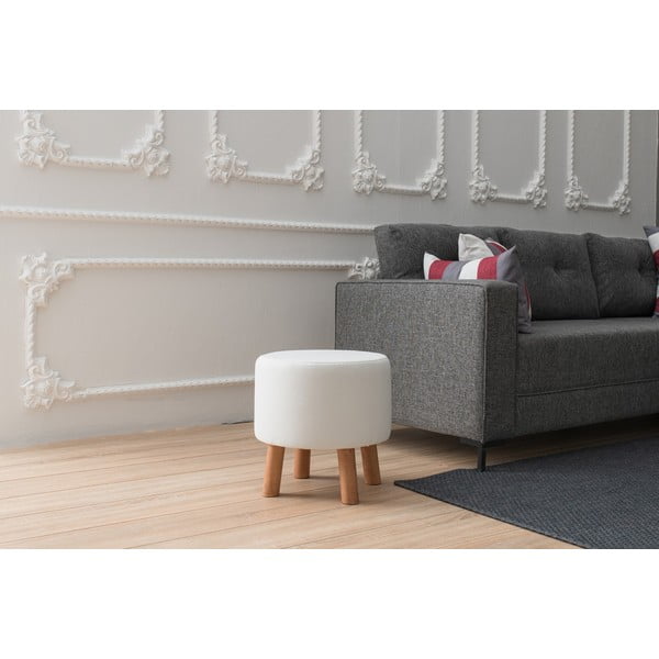 Balts pufs Silindir – Balcab Home-image-1