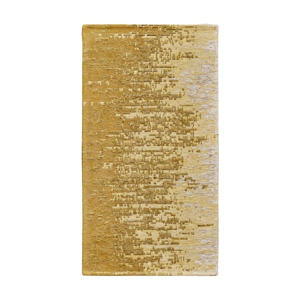 Okera dzeltens mazgājams celiņa paklājs 55x140 cm Tamigi Oro – Floorita