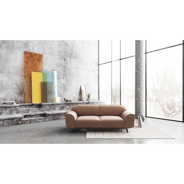 Brūns ādas dīvāns 193 cm Nesbo – MESONICA-image-4