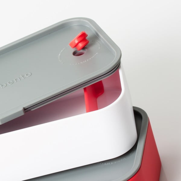 Sarkana/balta pusdienu kaste Monbento-image-3