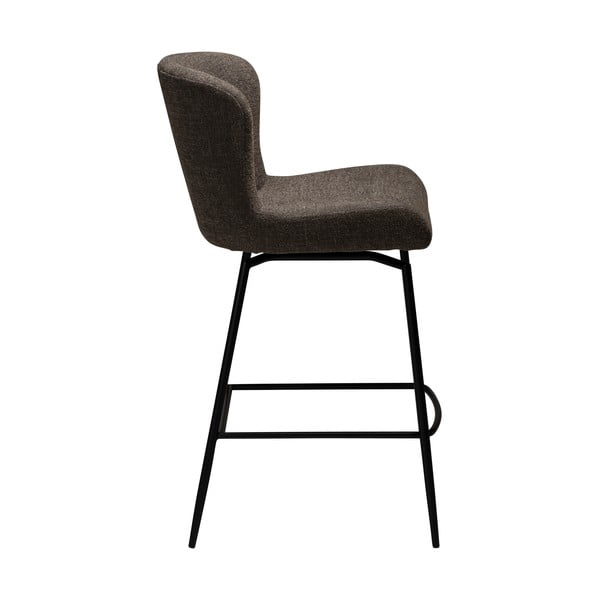 Brūns polsterēts bāra krēsls (sēdekļa augstums 67,5 cm) Glam – DAN-FORM Denmark-image-1