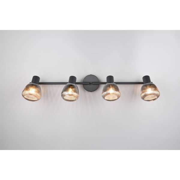 Melna prožektora tipa lampa ø 10 cm Tarifa – Trio-image-2