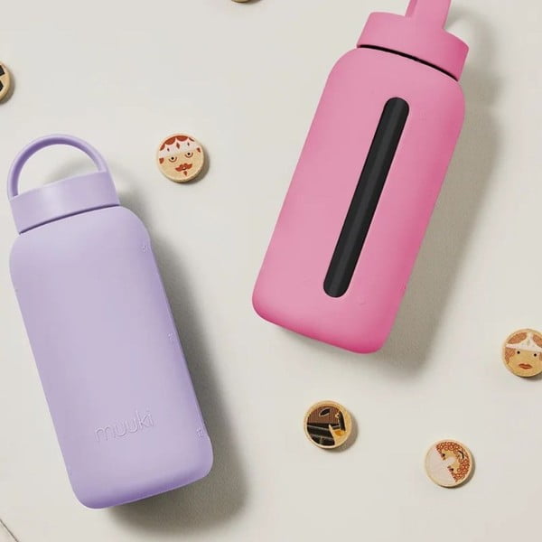 Rozā pudele ceļojumiem 720 ml Flamingo Pink – Muuki-image-3