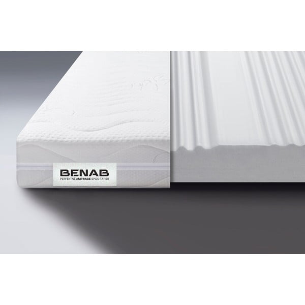 Vidēji ciets lateksa virsmatracis 140x200 cm – BENAB-image-1