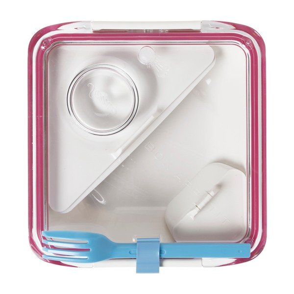 Rozā uzkodu kaste Black + Blum Apetit, 880 ml-image-1