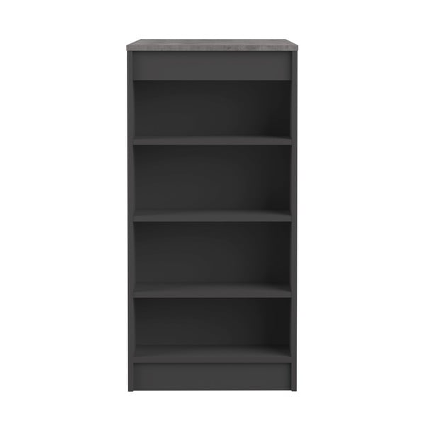 Bāra galds ar betona imitācijas galda virsmu 50x115 cm Aravis – TemaHome-image-2