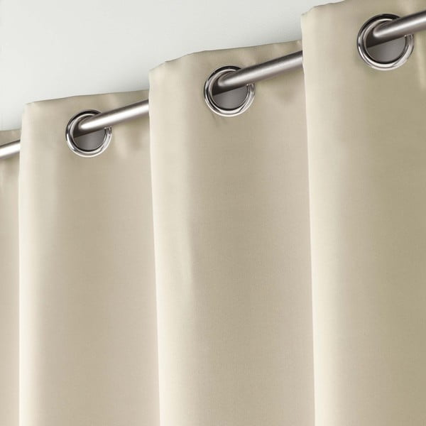 Bēšs gaismu necaurlaidīgs aizkars 135x180 cm Occult – douceur d'intérieur-image-2