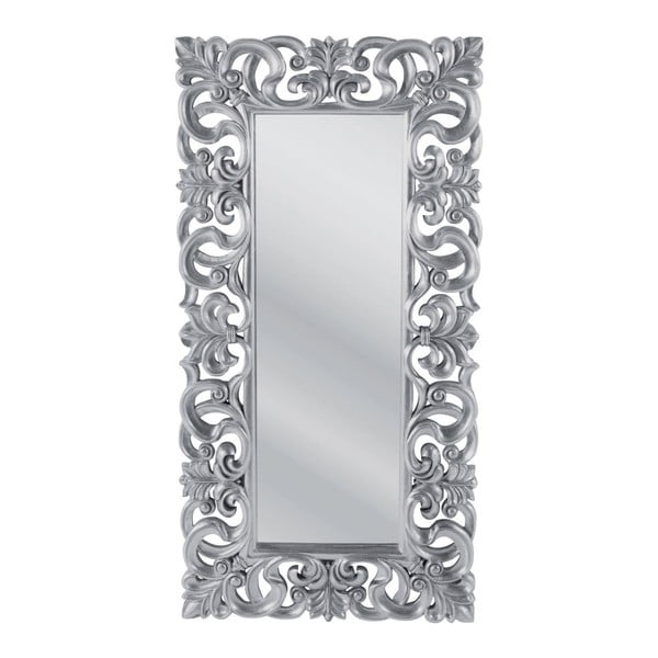 Sudraba spogulis Kare Design Baroque, augstums 180 cm