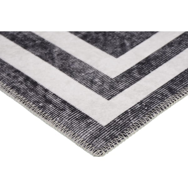 Pelēks/krēmkrāsas mazgājams paklājs 180x120 cm – Vitaus-image-2