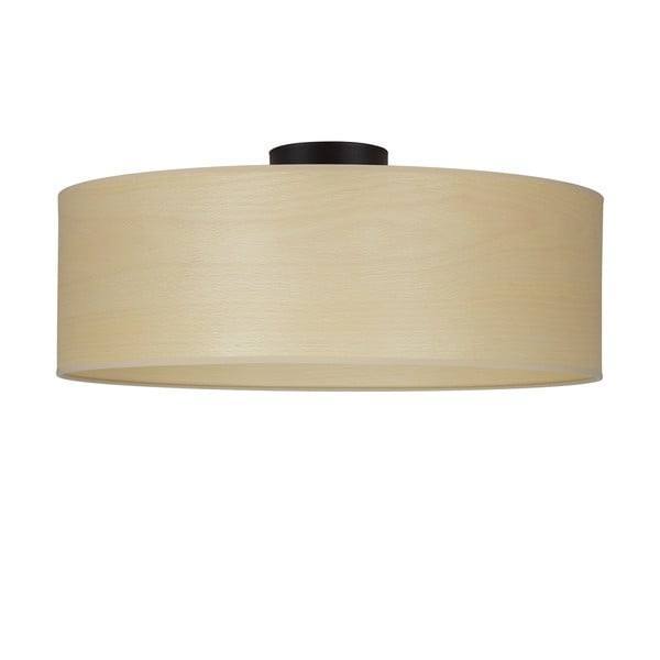 Bēša griestu lampa Sotto Luce Tsuri XL, ⌀ 45 cm