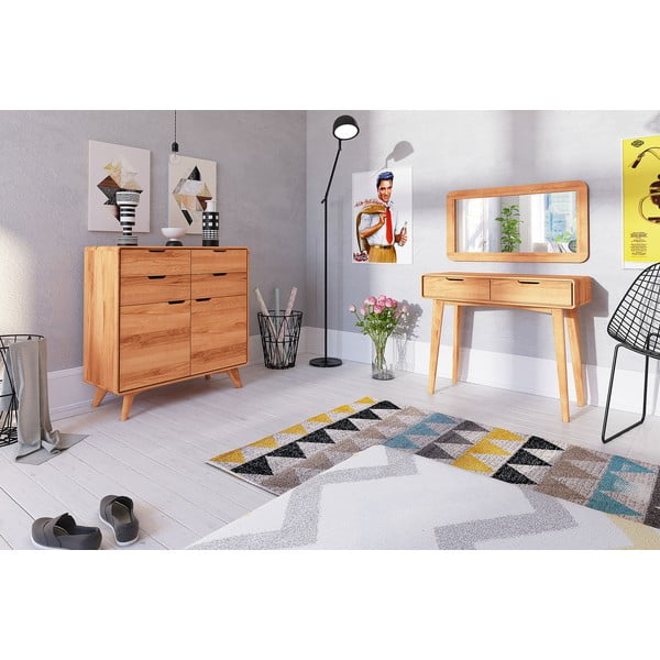 Dižskābarža koka tualetes galdiņš 90x40 cm Greg – The Beds-image-4