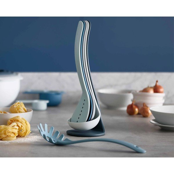 5 zilu virtuves piederumu komplekts ar statīvu Joseph Joseph Joseph Nest Utensils Plus-image-1