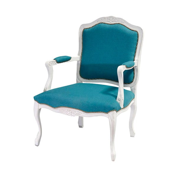 Zils un balts Evergreen House Patchwork Ocean krēsls