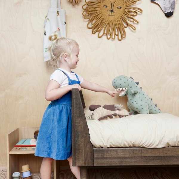 Dabīga toņa ozola masīvkoka bērnu krēsls Arca – OYOY Mini-image-4