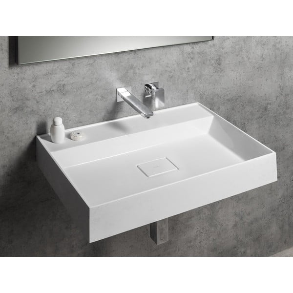 Matēti melns iebūvēts jaucējkrāns izlietnei (ar 1 izvadu) Latus – Sapho-image-2