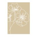 Plakāts 29x41 cm White Poppy – Veronika Boulová