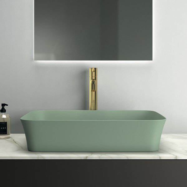 Zaļa keramikas izlietne 55x38 cm Ipalyss – Ideal Standard-image-1