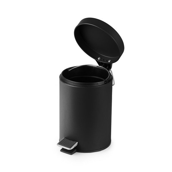 Melna atkritumu tvertne ar pedāli Compactor Grena, 3 l-image-4
