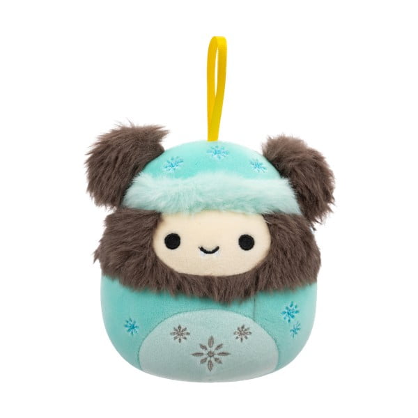 Tekstila Ziemassvētku eglītes rotājums ø 10 cm Yeti Rilo – SQUISHMALLOWS