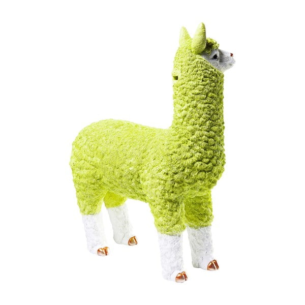 Laima zaļa krājkase lamas formā Kare Design Alpaca llama, 62 cm