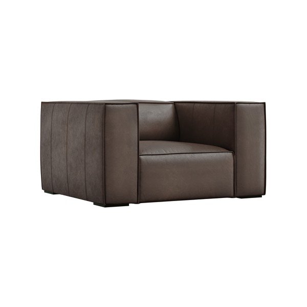 Brūns ādas krēsls Madame – Windsor & Co Sofas