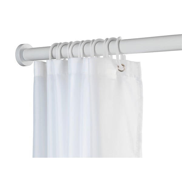 Balts vannas istabas izvelkamais stienis Wenko Luz, garums 70-115 cm