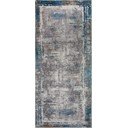 Zils mazgājams celiņa paklājs 80x300 cm Abstract Colors Blue – Vitaus