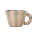 Gaiši zaļa/gaiši rozā espreso keramikas tasīte 110 ml Nini – Bloomingville