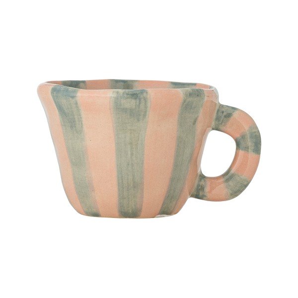 Gaiši zaļa/gaiši rozā espreso keramikas tasīte 110 ml Nini – Bloomingville