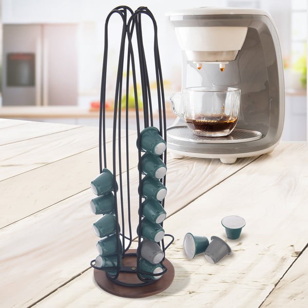 Melns kafijas kapsulu statīvs Radka – Orion-image-1