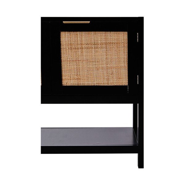 Melna kumode 85x73x38 cm Sherman – Premier Housewares-image-4