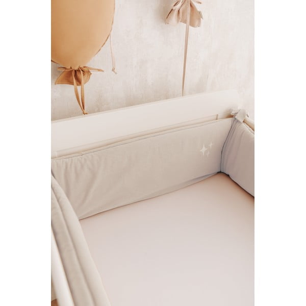 Bērnu gultiņas apmalīte 180 cm Stars – Malomi Kids-image-1