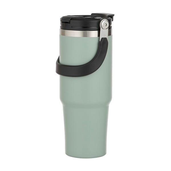 Salvijas zaļa nerūsējošā tērauda pudele ceļojumiem 1 l Eco – Ladelle