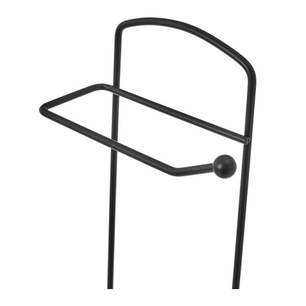 Melna metāla tualetes birste Simply – Casa Selección-image-3