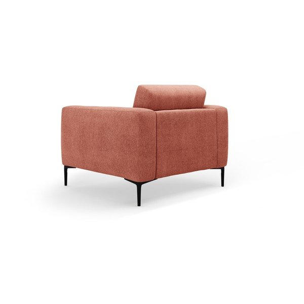 Ķieģeļu sarkans atpūtas krēsls Bemy – Micadoni -image-2