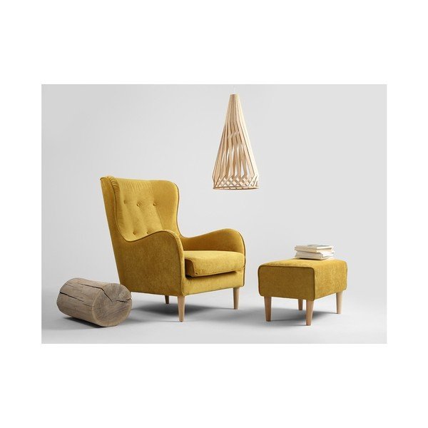 Gaiši brūns atzveltnes krēsls CustomForm Cozyboy-image-2