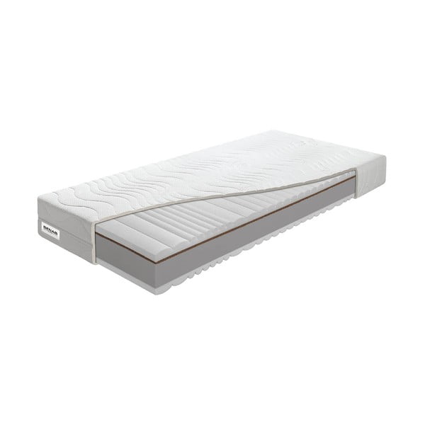 Vidēji ciets/īpaši ciets divpusējs putu matracis 140x200 cm BonVitality HR – BENAB-image-2