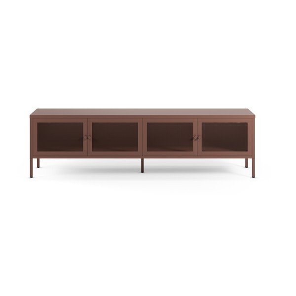 Bordo metāla TV galdiņš 160x50x35 cm Fayna – Marckeric