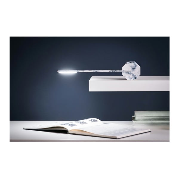 Pelēka LED galda lampa (augstums 38 cm) Octagon One – Gingko-image-3