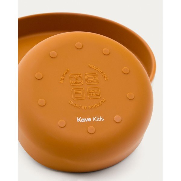 Silikona bērnu pusdienu komplekts (2 gab.) Lili – Kave Home-image-3